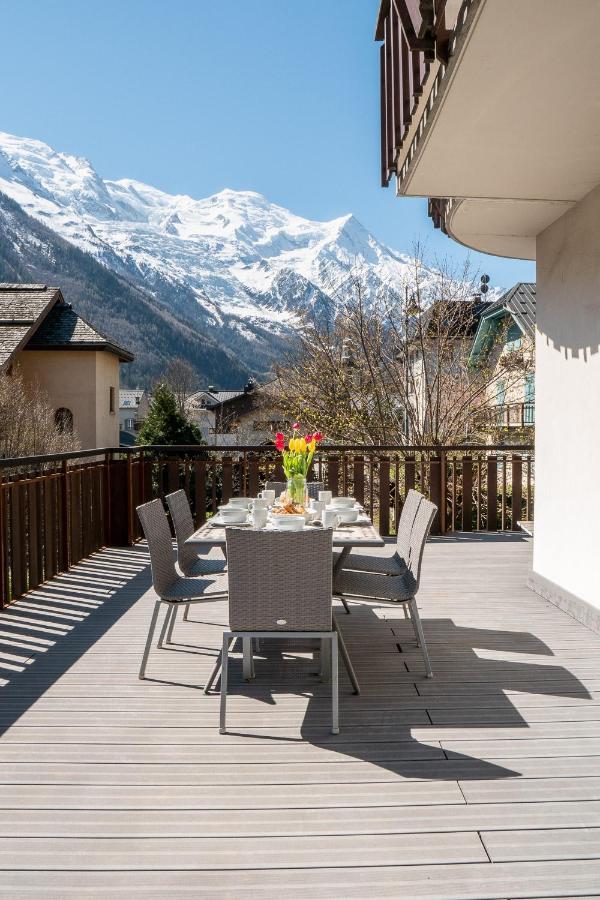 Apartment President - Alpes Travel - Central Chamonix - Sleeps 12 Exteriör bild
