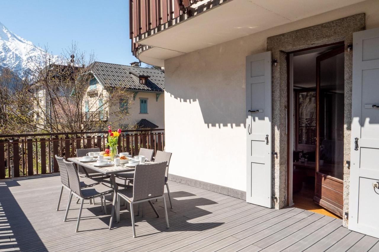 Apartment President - Alpes Travel - Central Chamonix - Sleeps 12 Exteriör bild