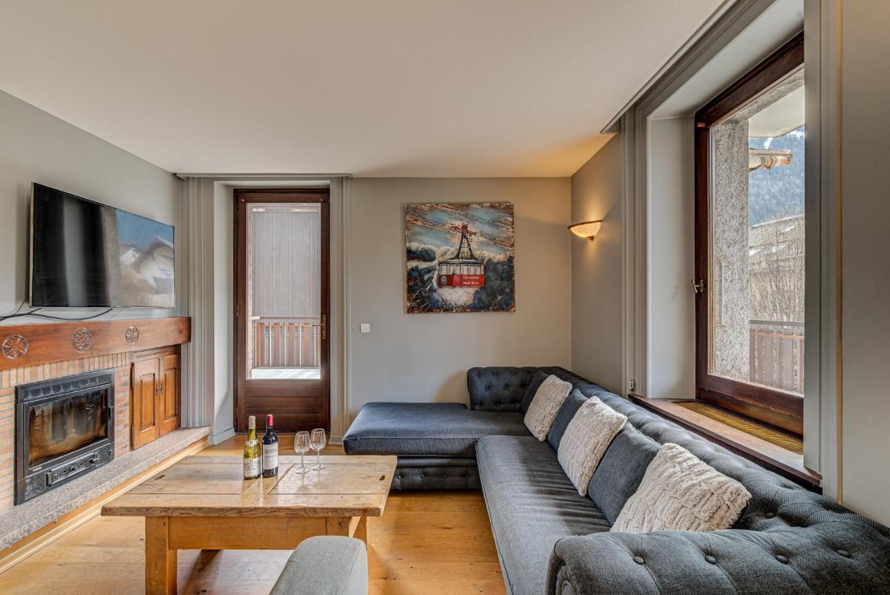 Apartment President - Alpes Travel - Central Chamonix - Sleeps 12 Exteriör bild