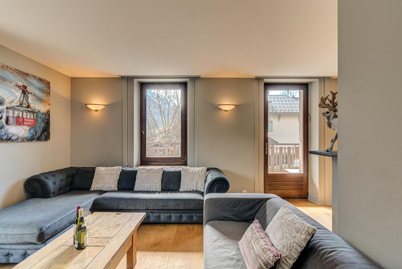 Apartment President - Alpes Travel - Central Chamonix - Sleeps 12 Exteriör bild