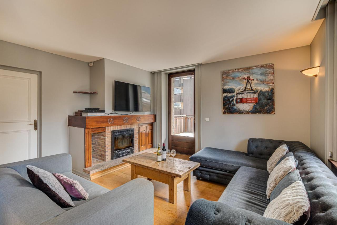Apartment President - Alpes Travel - Central Chamonix - Sleeps 12 Exteriör bild