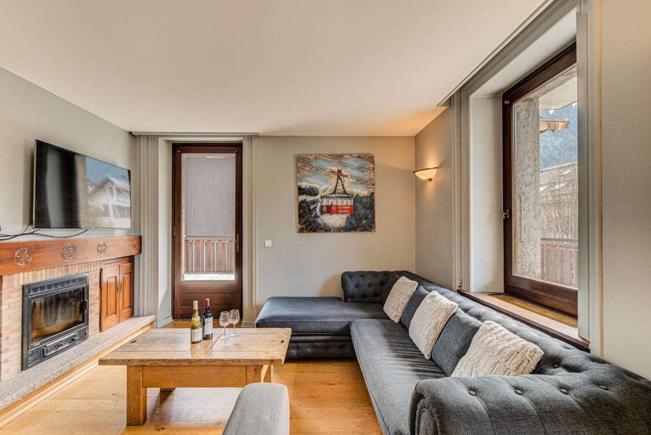 Apartment President - Alpes Travel - Central Chamonix - Sleeps 12 Exteriör bild