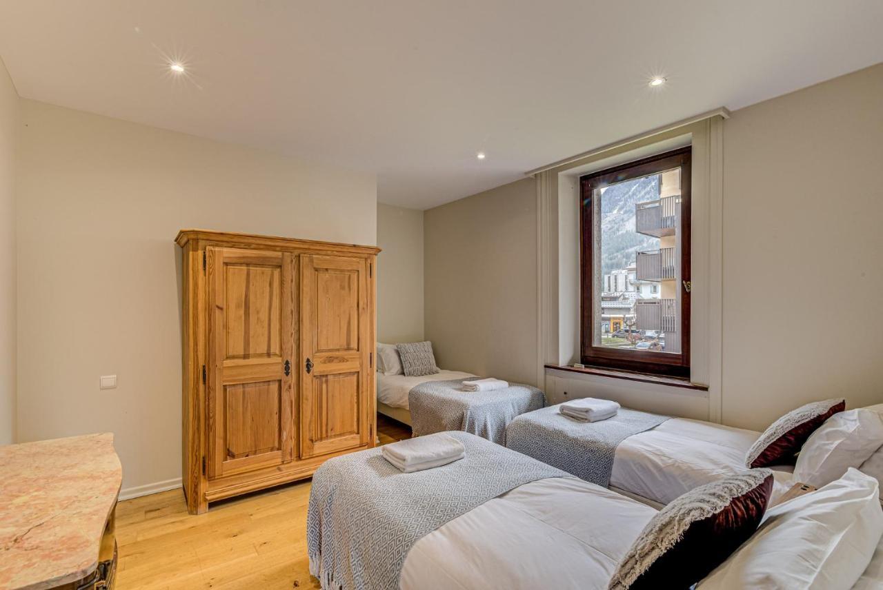 Apartment President - Alpes Travel - Central Chamonix - Sleeps 12 Exteriör bild
