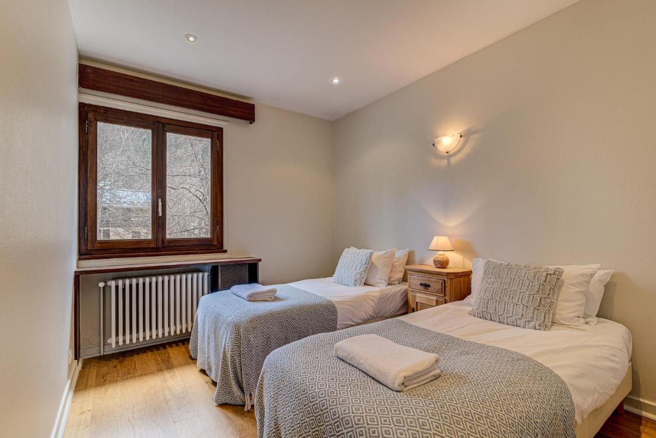 Apartment President - Alpes Travel - Central Chamonix - Sleeps 12 Exteriör bild