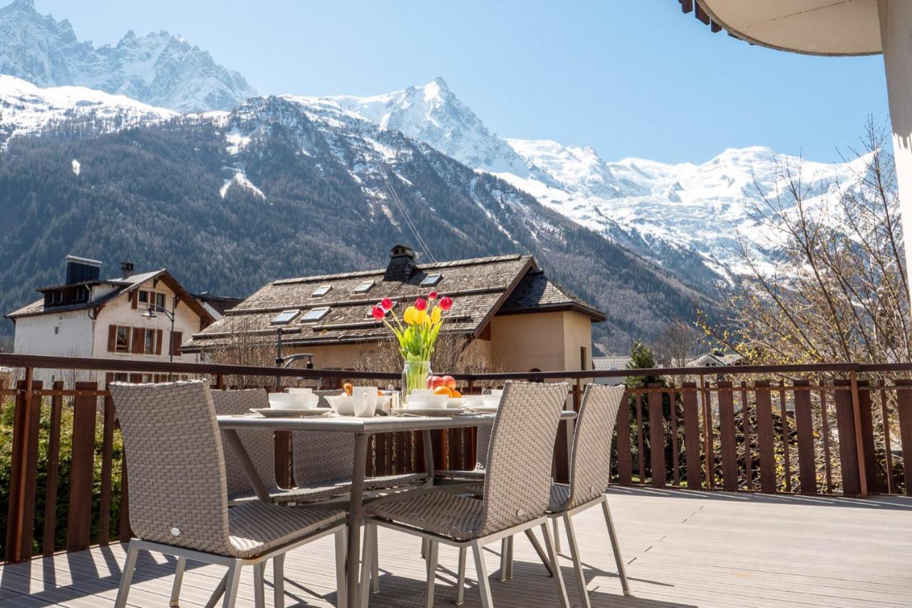 Apartment President - Alpes Travel - Central Chamonix - Sleeps 12 Exteriör bild